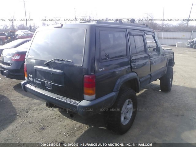 1J4FJ68S1WL272056 - 1998 JEEP CHEROKEE SPORT/CLASSIC შავი ფოტო 4