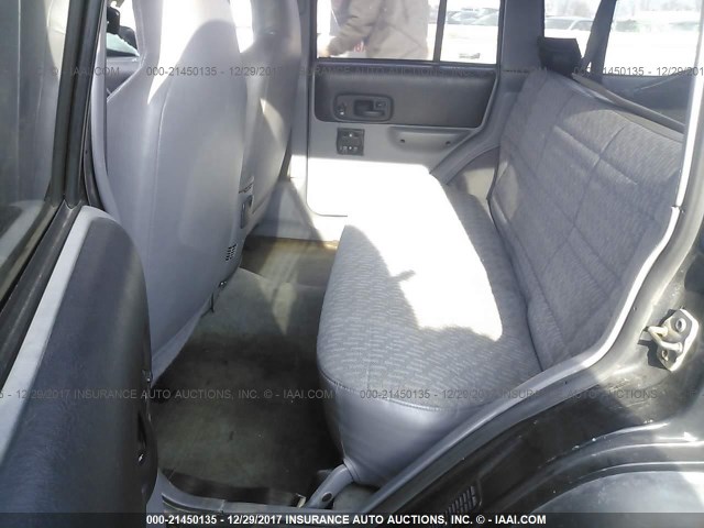 1J4FJ68S1WL272056 - 1998 JEEP CHEROKEE SPORT/CLASSIC შავი ფოტო 8
