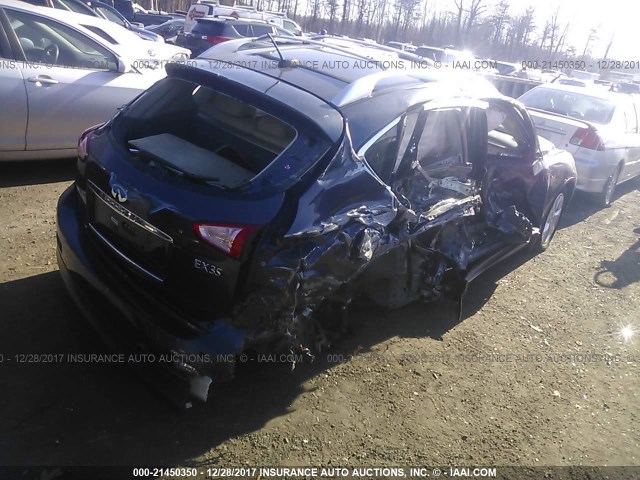 JNKAJ09F39M951046 - 2009 INFINITI EX35 JOURNEY GRAY photo 4