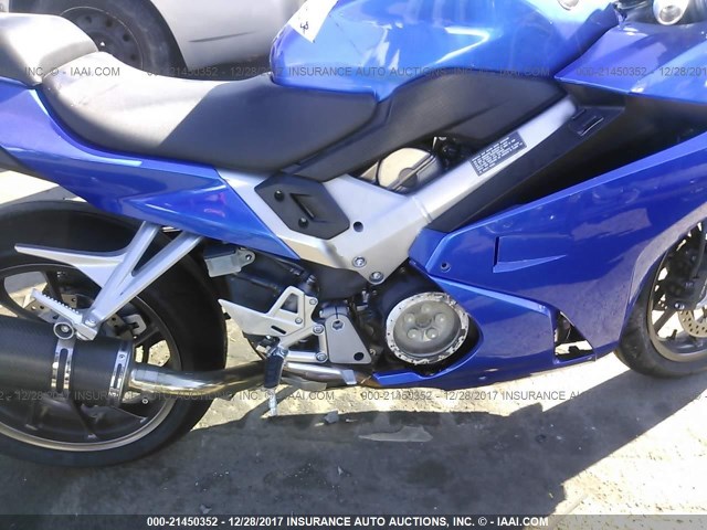 JH2RC791XEK000559 - 2014 HONDA VFR800 F Dark Blue photo 8