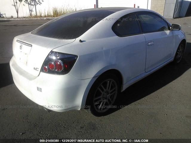 JTKDE167180270002 - 2008 TOYOTA SCION TC 白色 照片 4