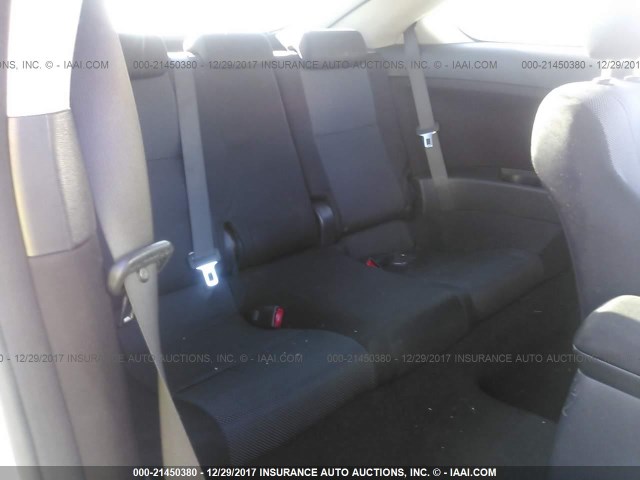 JTKDE167180270002 - 2008 TOYOTA SCION TC 白色 照片 8