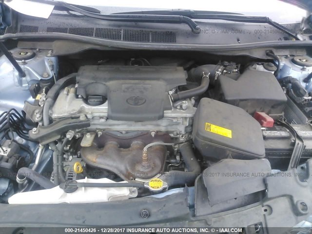 4T4BF1FK3CR204859 - 2012 TOYOTA CAMRY SE/LE/XLE 蓝色 照片 10