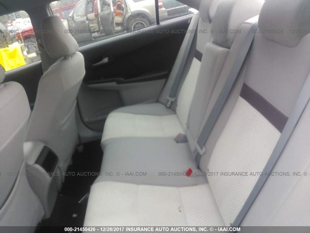 4T4BF1FK3CR204859 - 2012 TOYOTA CAMRY SE/LE/XLE 蓝色 照片 8