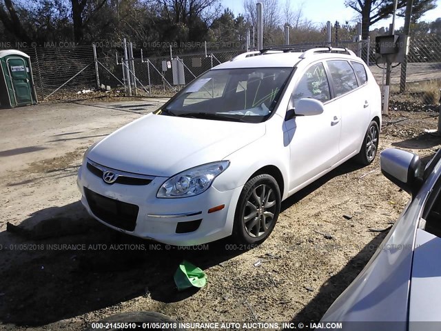 KMHDC8AE0CU155089 - 2012 HYUNDAI ELANTRA TOURING GLS/SE WHITE photo 2