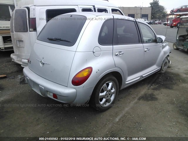 3C4FY58B93T523997 - 2003 CHRYSLER PT CRUISER TOURING SILVER photo 4