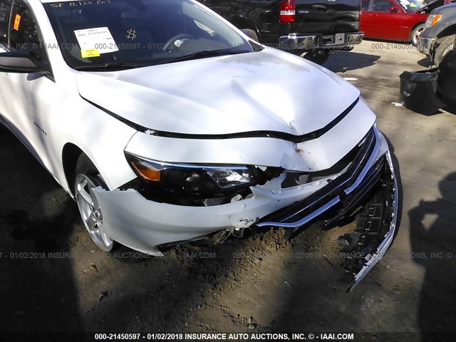 1G1ZB5ST8JF102546 - 2018 CHEVROLET MALIBU LS 白色 照片 6