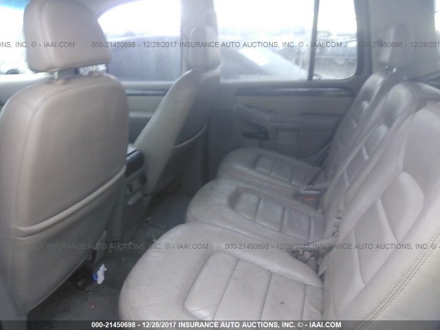 1FMDU75W52UC14517 - 2002 FORD EXPLORER LIMITED 锡色 照片 8
