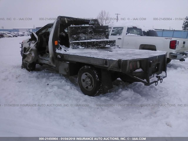 1FTWF31R28EE11034 - 2008 FORD F350 WHITE photo 3