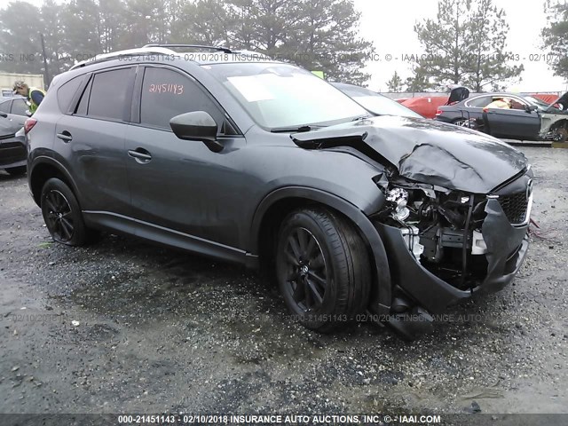 JM3KE4CYXE0351919 - 2014 MAZDA CX-5 TOURING GRAY photo 1