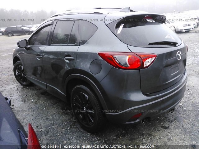 JM3KE4CYXE0351919 - 2014 MAZDA CX-5 TOURING GRAY photo 3