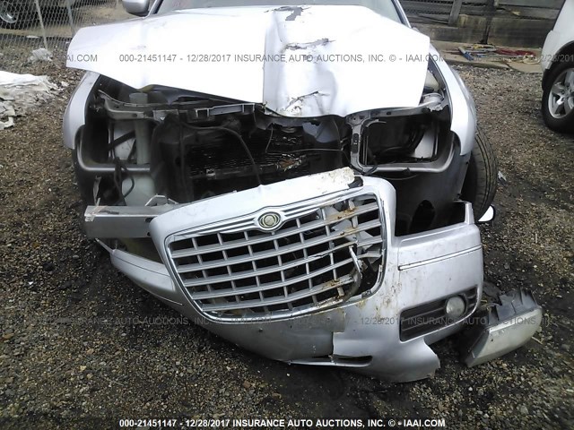 2C3KK53G96H335761 - 2006 CHRYSLER 300 TOURING SILVER photo 6