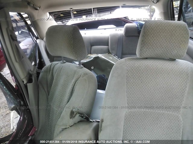 4T1BE32KX3U250428 - 2003 TOYOTA CAMRY LE/XLE/SE RED photo 8