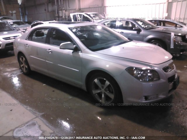 1G1ZC5E07CF119050 - 2012 CHEVROLET MALIBU 1LT 银色 照片 1