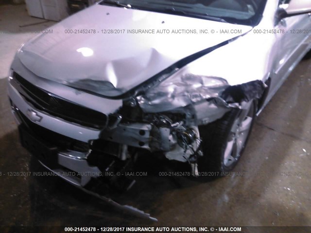 1G1ZC5E07CF119050 - 2012 CHEVROLET MALIBU 1LT 银色 照片 6