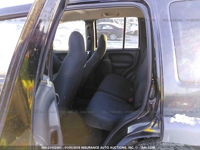 1J4GL48K94W301057 - 2004 JEEP LIBERTY SPORT 黑色 照片 8
