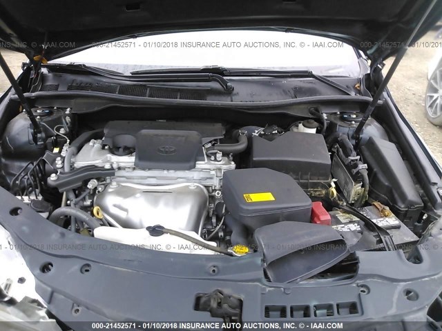 4T1BF1FK2FU920716 - 2015 TOYOTA CAMRY LE/XLE/SE/XSE Schwarz Foto 10