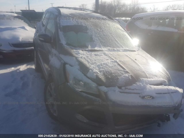 1FMCU9H97DUC92684 - 2013 FORD ESCAPE SEL GRAY photo 1