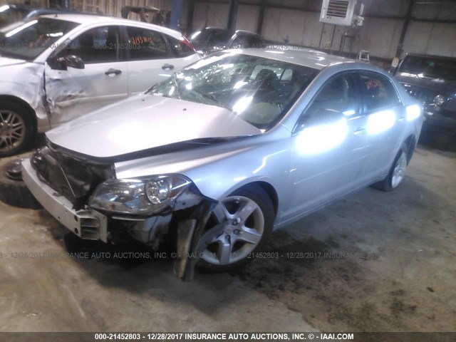 1G1ZA5E02CF317539 - 2012 CHEVROLET MALIBU LS 灰色 照片 2