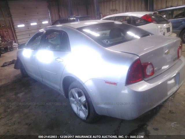 1G1ZA5E02CF317539 - 2012 CHEVROLET MALIBU LS 灰色 照片 3