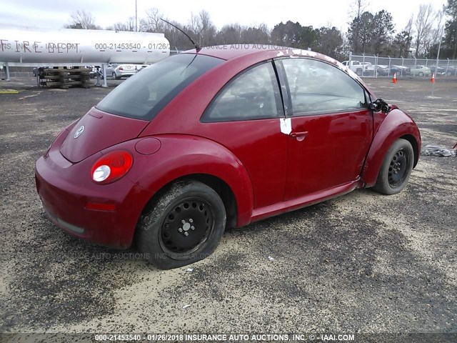3VWPW3AG5AM010707 - 2010 VOLKSWAGEN NEW BEETLE Qırmızı foto 4