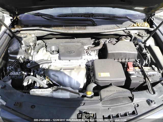 4T1BF1FK4DU687368 - 2013 TOYOTA CAMRY L/SE/LE/XLE GRAY photo 10