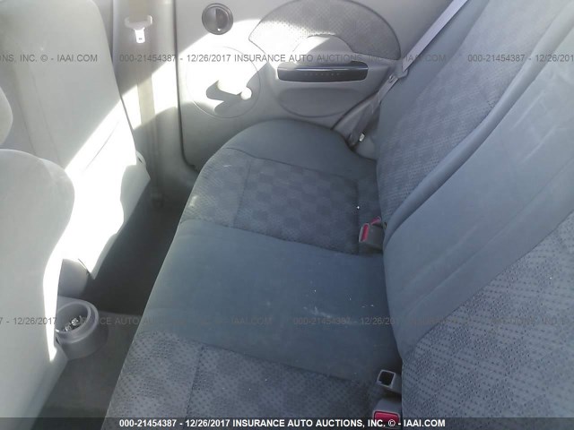 KL1TD52675B388945 - 2005 CHEVROLET AVEO LS RED photo 8