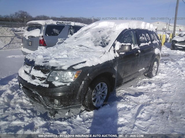 3C4PDCBB6FT569627 - 2015 DODGE JOURNEY SXT GRAY photo 2