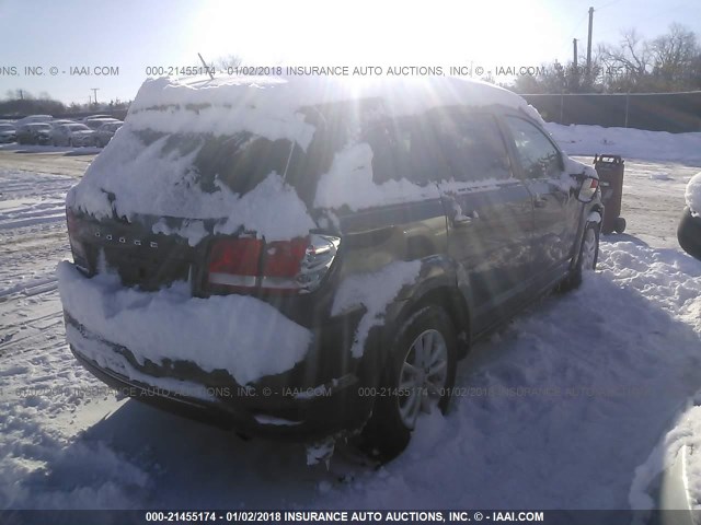 3C4PDCBB6FT569627 - 2015 DODGE JOURNEY SXT GRAY photo 4