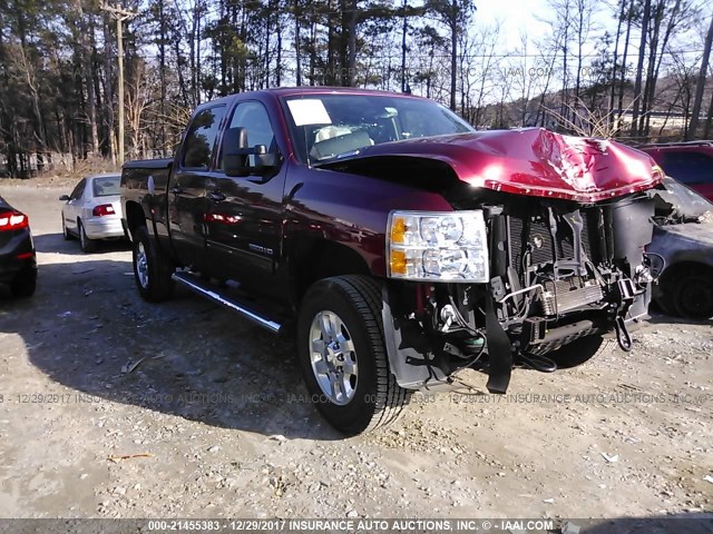 1GC1KYEG3EF106692 - 2014 CHEVROLET SILVERADO K2500 HEAVY DUTY LTZ BURGUNDY photo 1