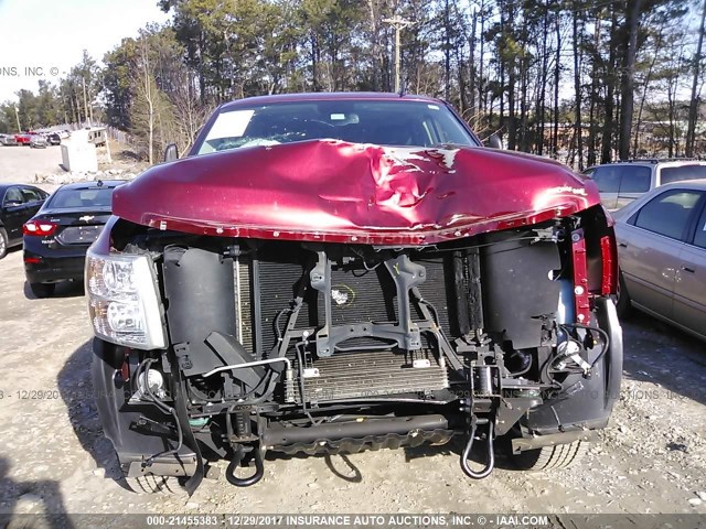 1GC1KYEG3EF106692 - 2014 CHEVROLET SILVERADO K2500 HEAVY DUTY LTZ BURGUNDY photo 6