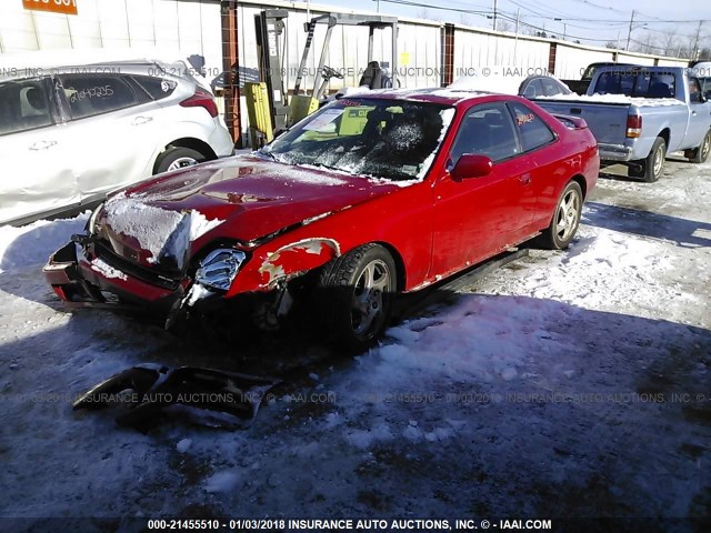 JHMBB61451C005586 - 2001 HONDA PRELUDE RED photo 2