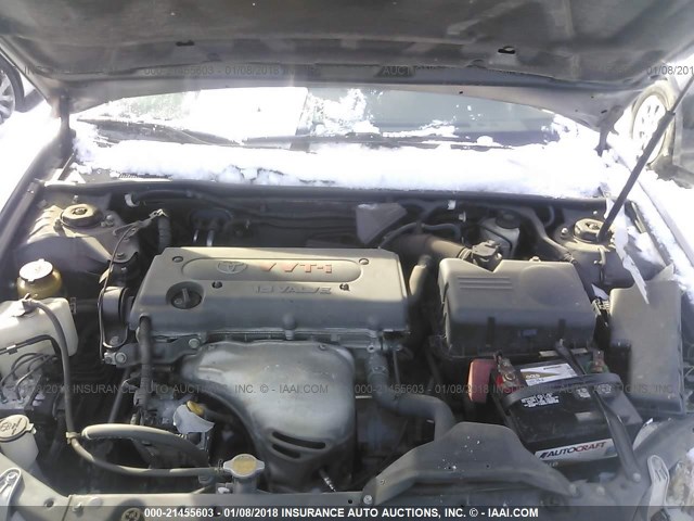 4T1BE30K93U711587 - 2003 TOYOTA CAMRY LE/XLE/SE თაფლისფერი ფოტო 10