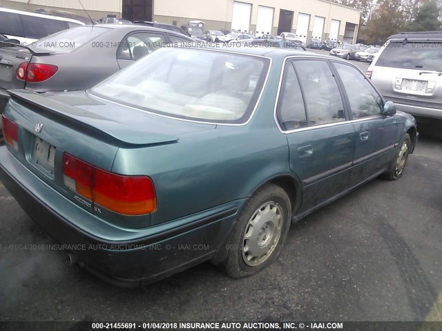 JHMCB7674NC045161 - 1992 HONDA ACCORD EX/EX-R GREEN photo 4