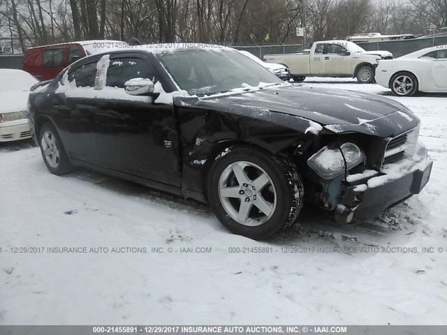 2B3KA33G88H321325 - 2008 DODGE CHARGER SXT BLACK photo 1