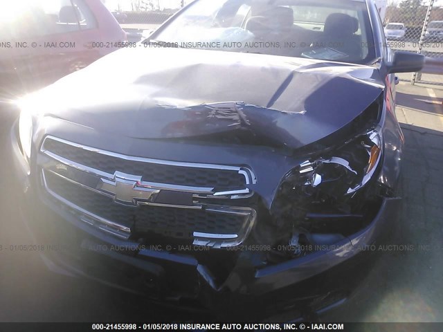 1G11B5SA2DF213786 - 2013 CHEVROLET MALIBU LS ლურჯი ფოტო 6