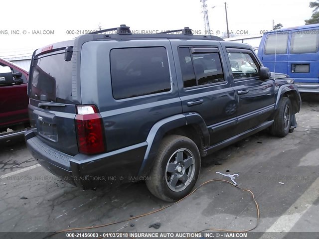1J8HH48K97C599183 - 2007 JEEP COMMANDER Pewter photo 4