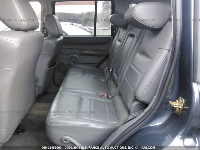 1J8HH48K97C599183 - 2007 JEEP COMMANDER Pewter photo 8
