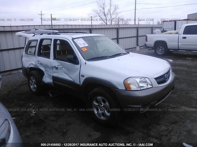4F2CZ061X3KM47768 - 2003 MAZDA TRIBUTE ES WHITE photo 1