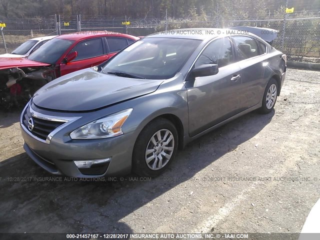 1N4AL3AP3FC167216 - 2015 NISSAN ALTIMA 2.5/S/SV/SL GRAY photo 2