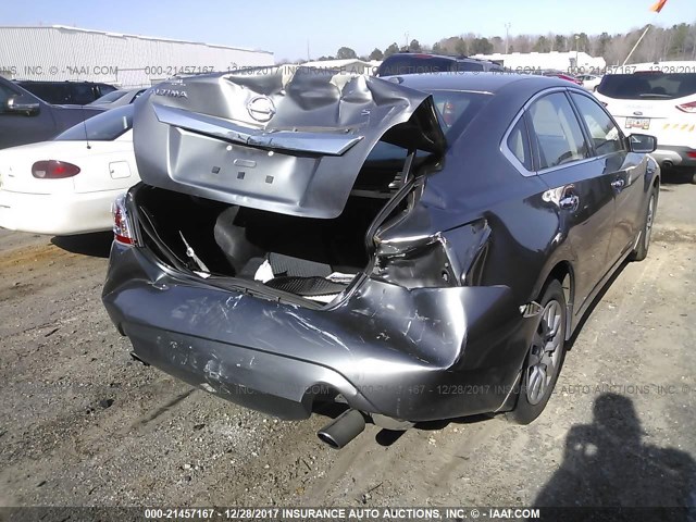 1N4AL3AP3FC167216 - 2015 NISSAN ALTIMA 2.5/S/SV/SL GRAY photo 6