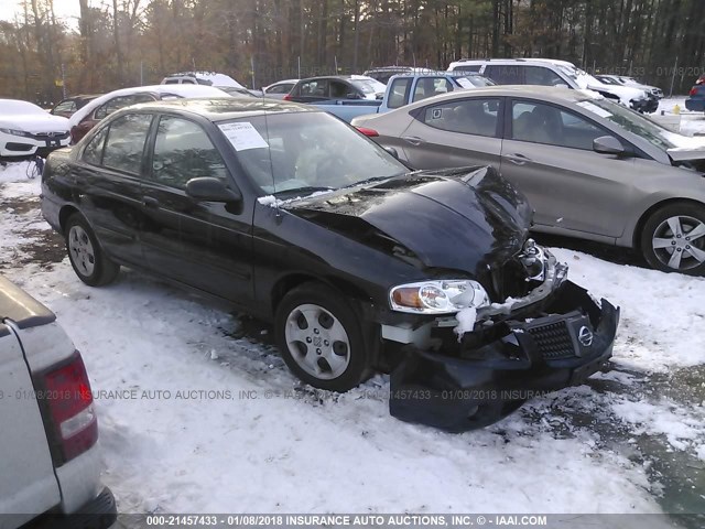 3N1CB51D76L609204 - 2006 NISSAN SENTRA 1.8/1.8S BLACK photo 1