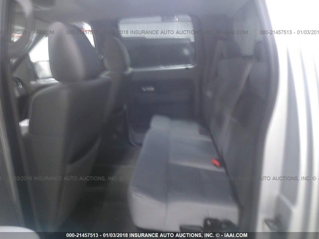 1FTPW14597FB30262 - 2007 FORD F150 SUPERCREW SILVER photo 8