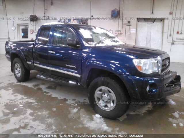 5TEUU42N95Z022981 - 2005 TOYOTA TACOMA ACCESS CAB Կապույտ լուսանկար 1