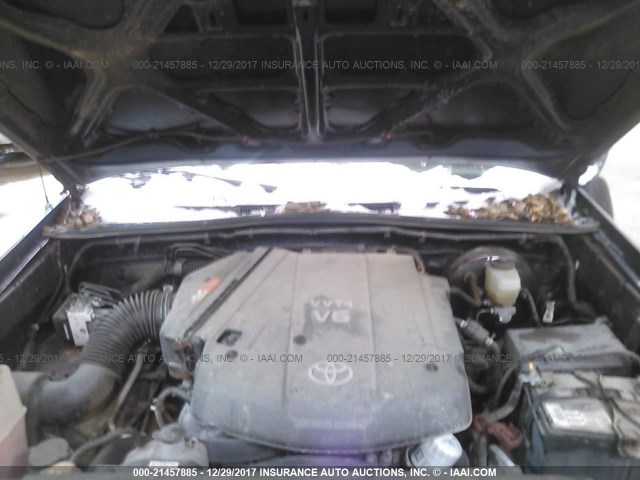 5TEUU42N95Z022981 - 2005 TOYOTA TACOMA ACCESS CAB Կապույտ լուսանկար 10