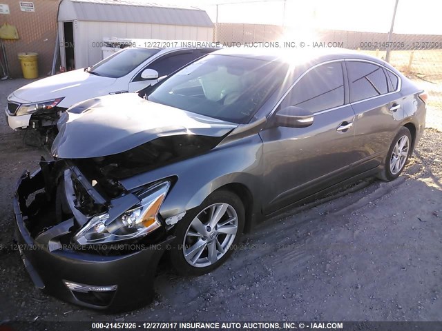 1N4AL3AP2FC576887 - 2015 NISSAN ALTIMA 2.5/S/SV/SL GRAY photo 2