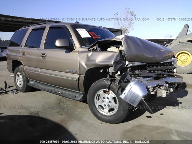 1GNEC13Z23R160143 - 2003 CHEVROLET TAHOE C1500 BROWN photo 1