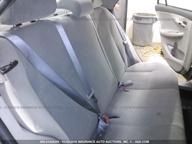 2T1BU4EE3CC846979 - 2012 TOYOTA COROLLA S/LE GRAY photo 8