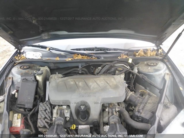 2G2WP552861238516 - 2006 PONTIAC GRAND PRIX ლურჯი ფოტო 10