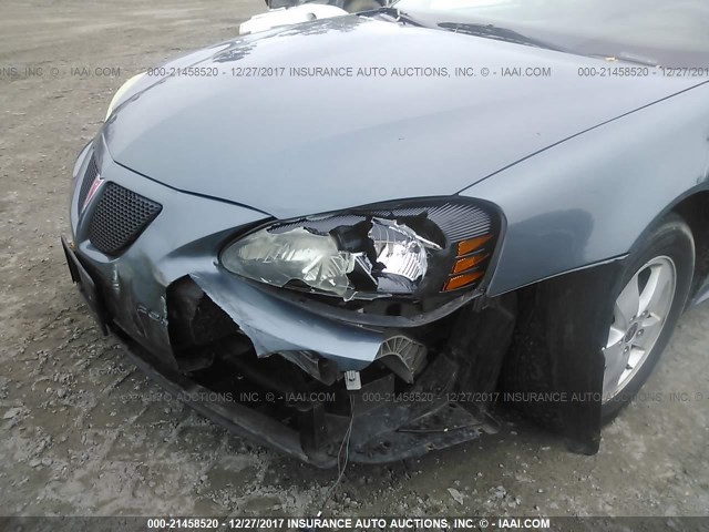 2G2WP552861238516 - 2006 PONTIAC GRAND PRIX ლურჯი ფოტო 6